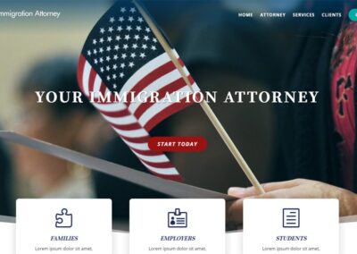 Immigration Attorney Website