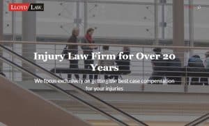 Personal Injury Attorney - OnePager Website