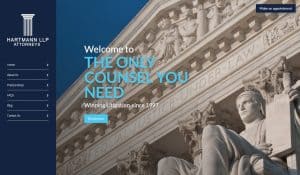 Lawyer Website sample