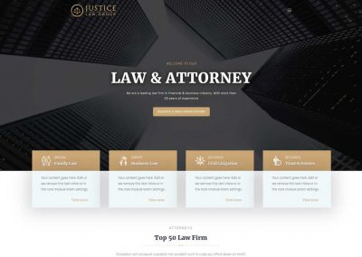 One-Pager: Justice Law Group