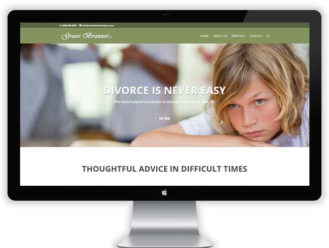 Divorce Lawyer Website