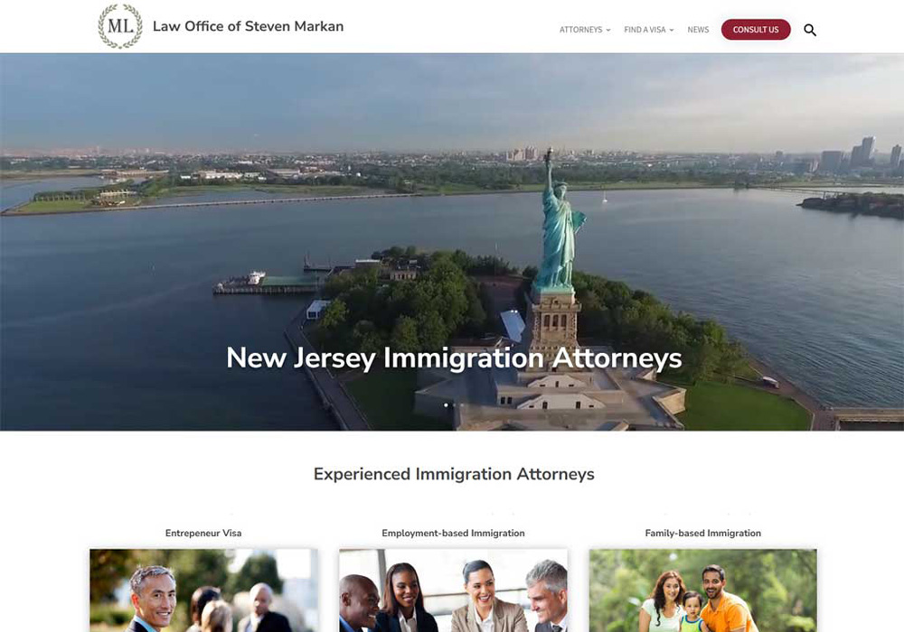 Website project: Markan Law